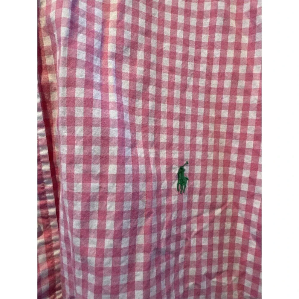 Ralph Lauren Oxford Shirt Mens 4XLT Pink Flesh Pony Button Down Classic - Picture 3 of 7
